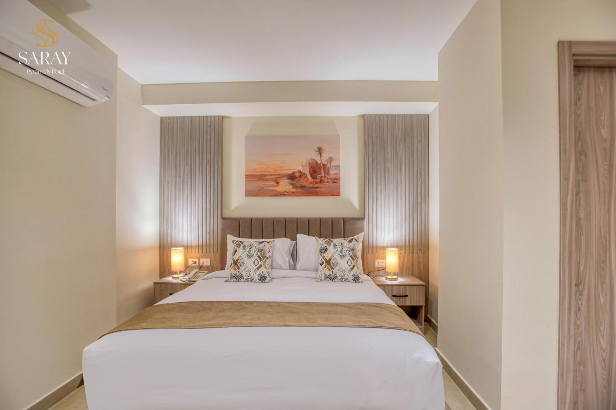 Saray Pyramids & Museum View Hotel Kafret el-Gabal Zimmer foto