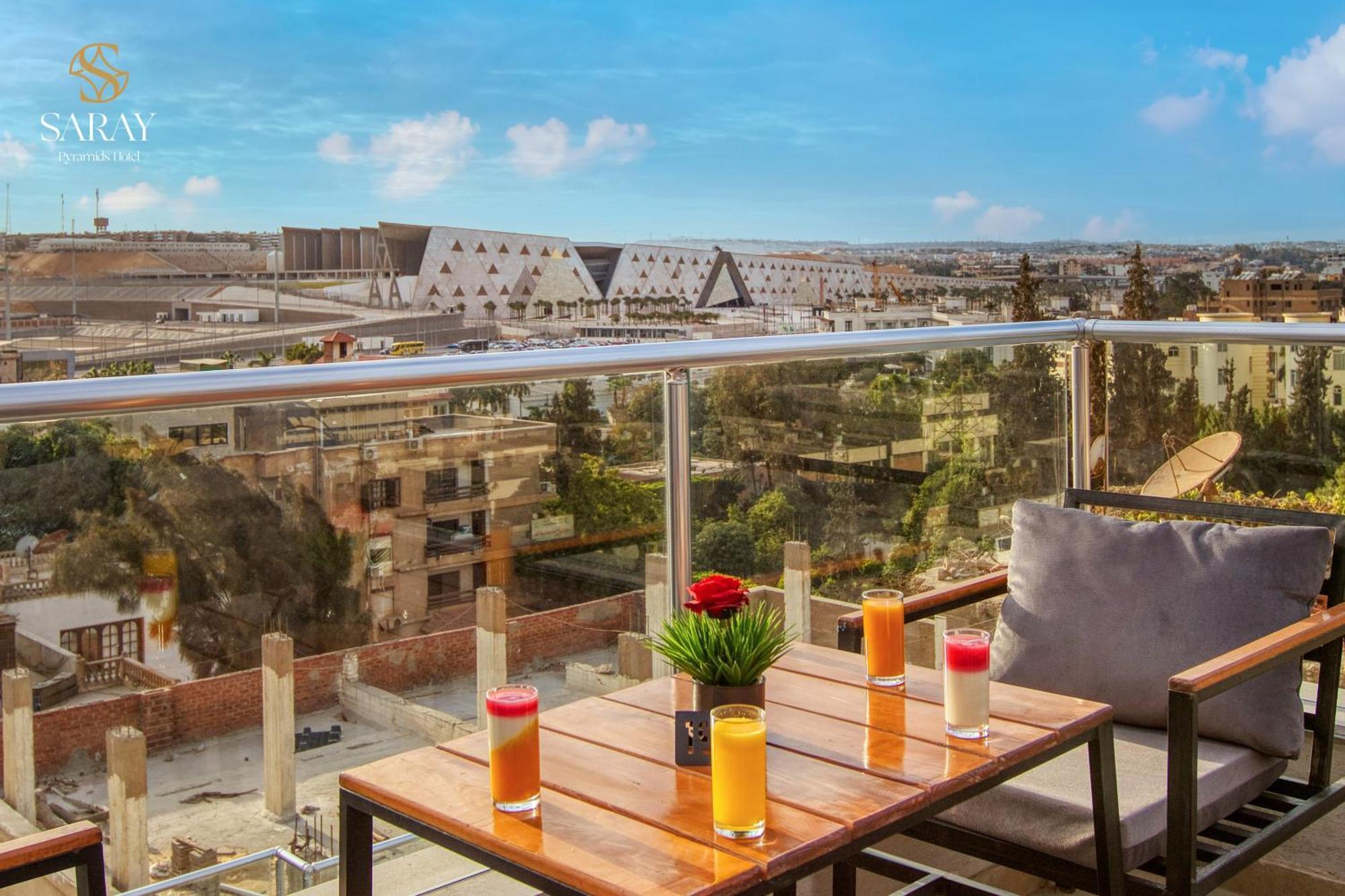 Saray Pyramids & Museum View Hotel Kafret el-Gabal Exterior foto
