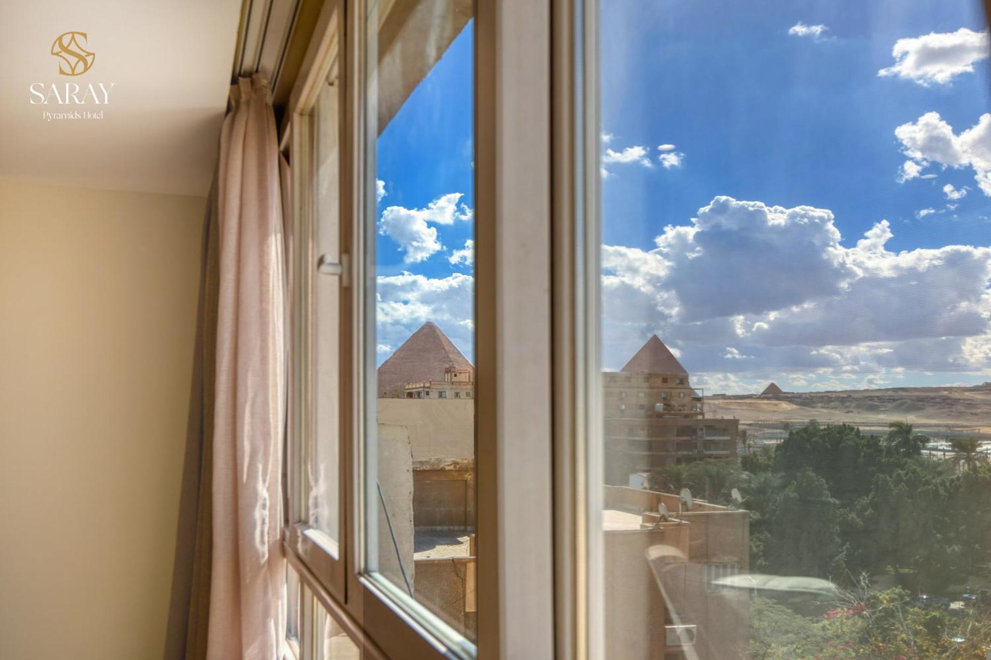 Saray Pyramids & Museum View Hotel Kafret el-Gabal Zimmer foto