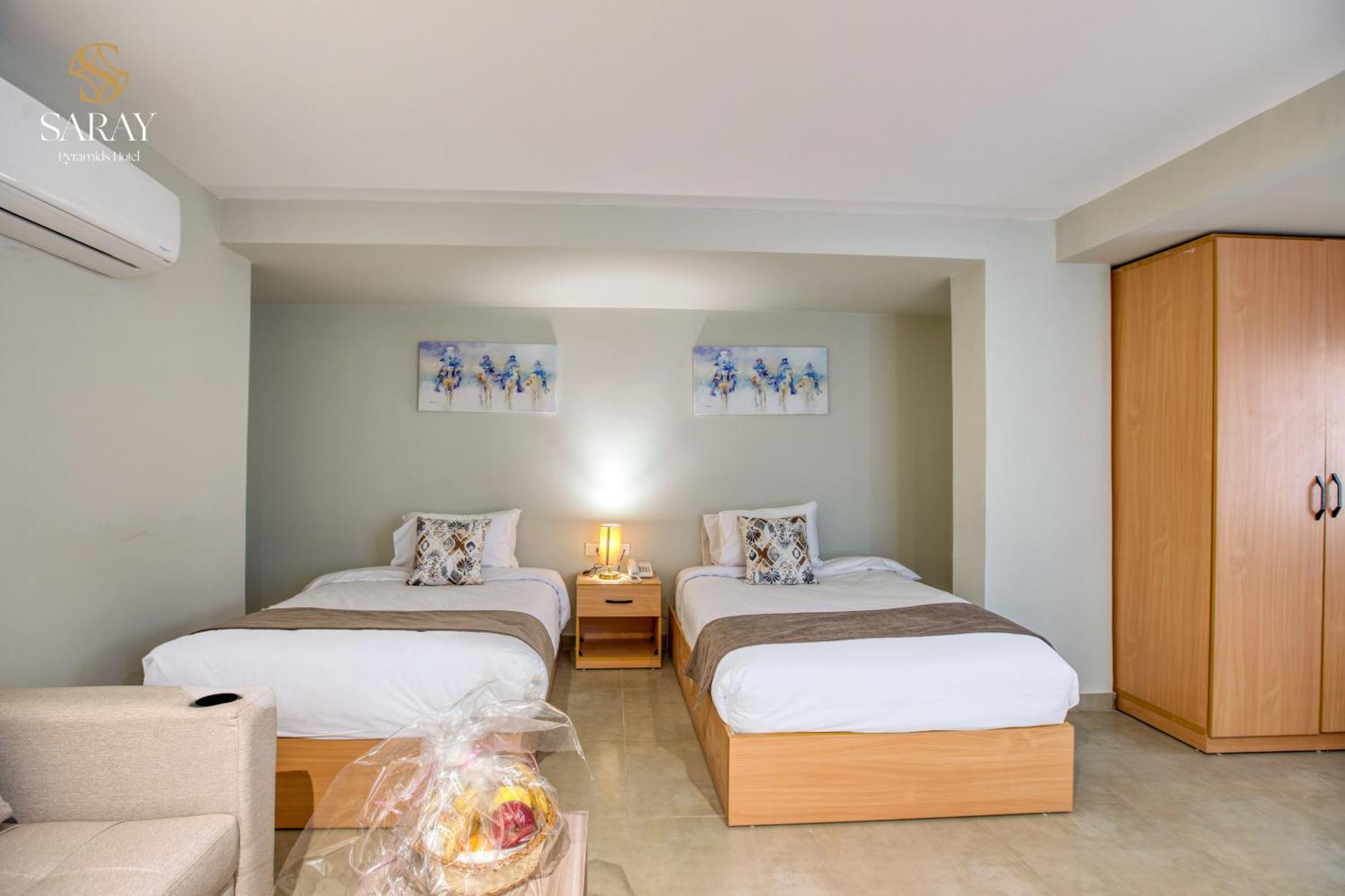 Saray Pyramids & Museum View Hotel Kafret el-Gabal Zimmer foto