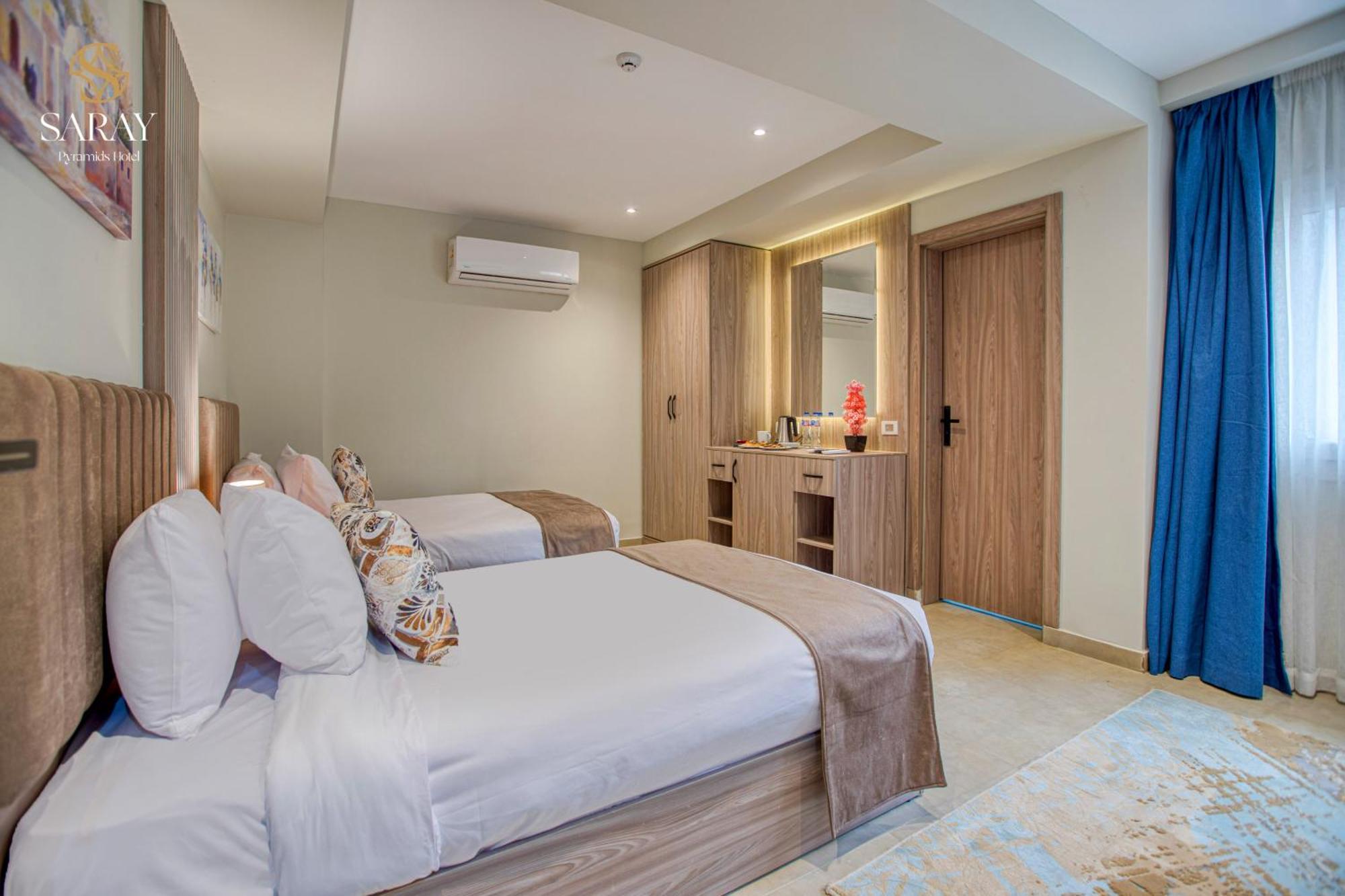 Saray Pyramids & Museum View Hotel Kafret el-Gabal Zimmer foto