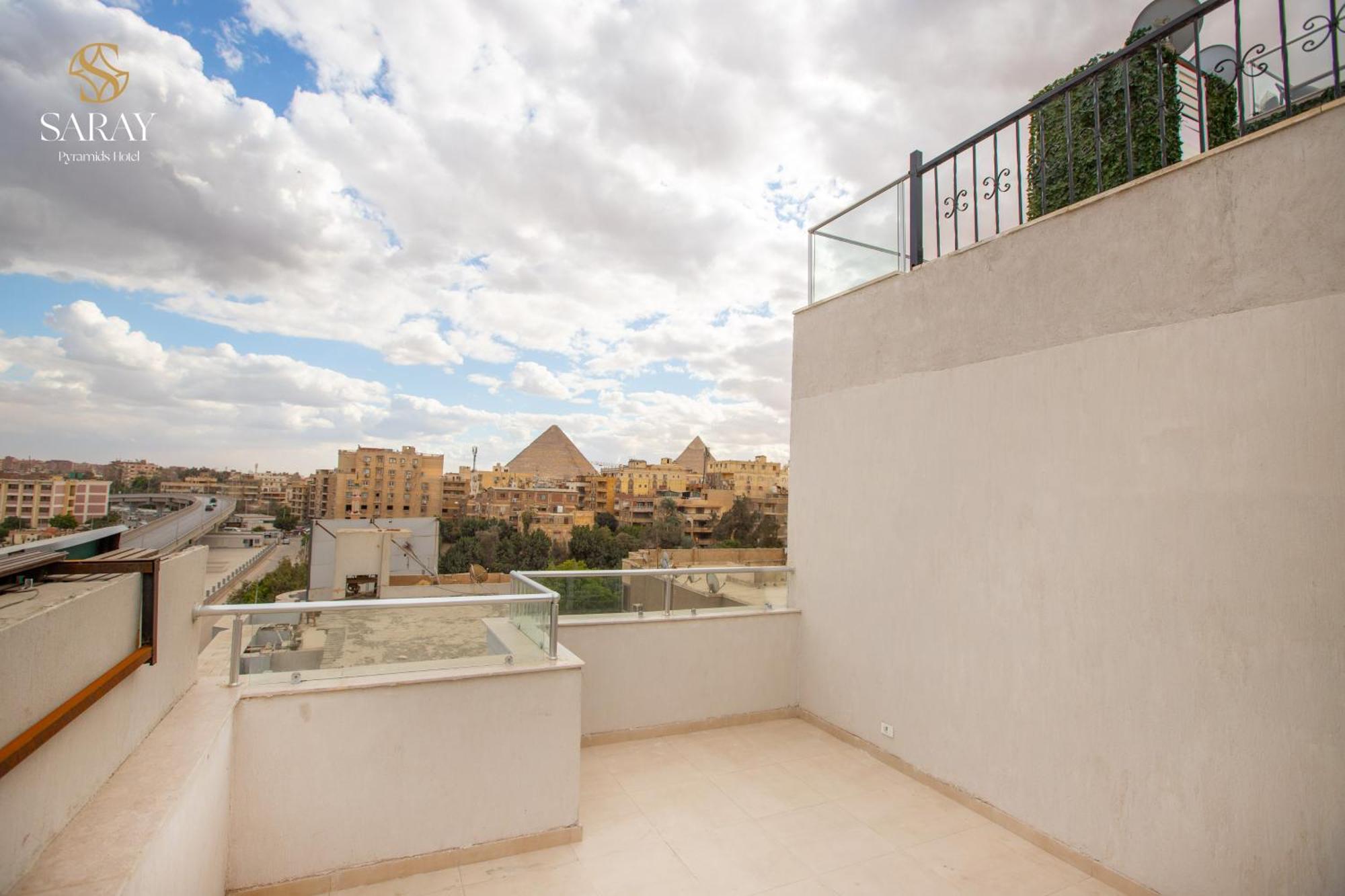 Saray Pyramids & Museum View Hotel Kafret el-Gabal Exterior foto