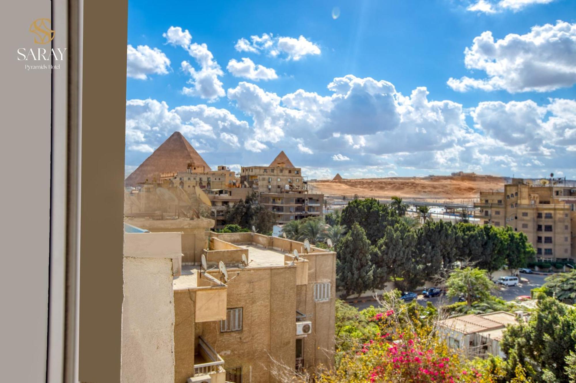Saray Pyramids & Museum View Hotel Kafret el-Gabal Zimmer foto